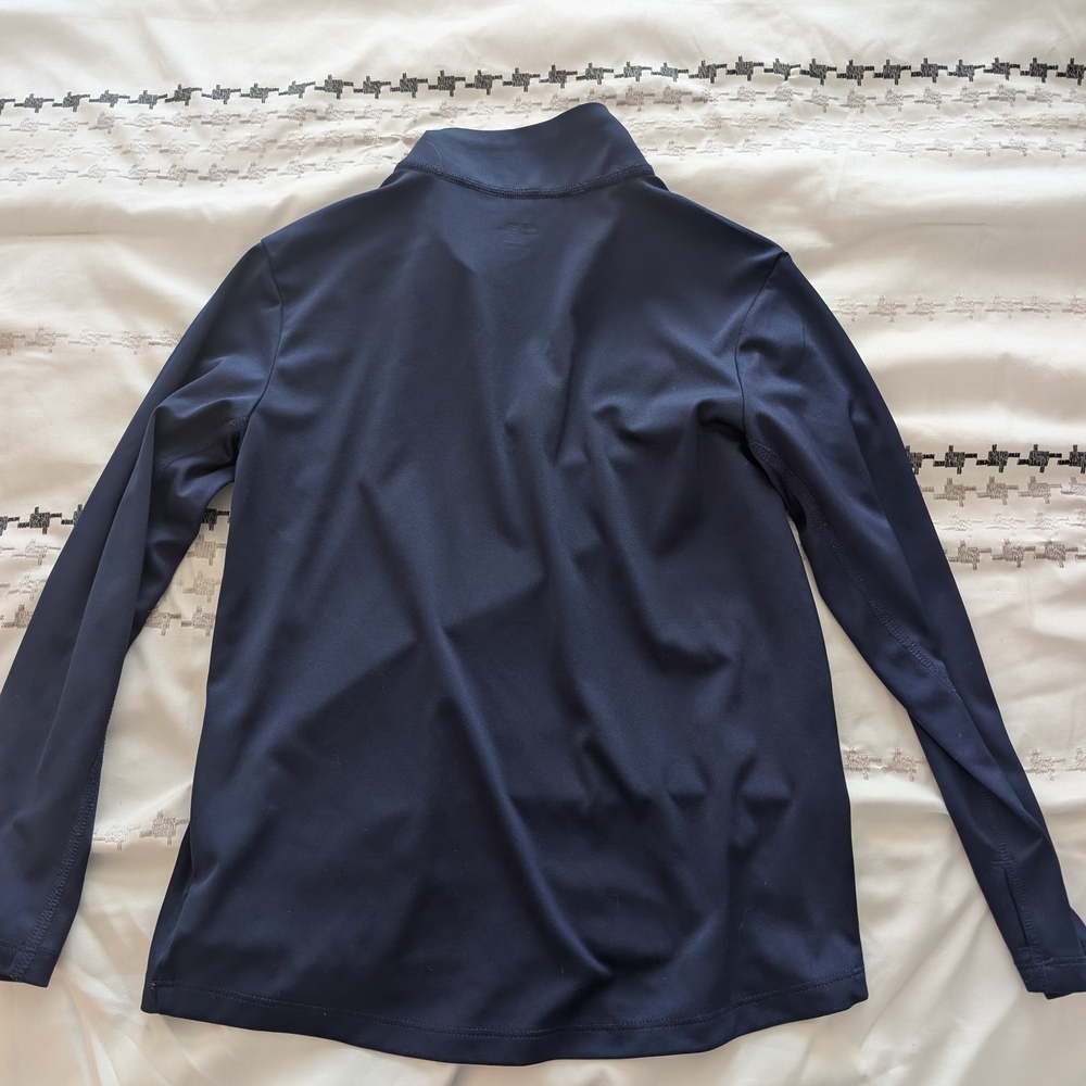 Cutter & Buck Navy Quarter-Zip Performance Pullover - Picture 3 of 3